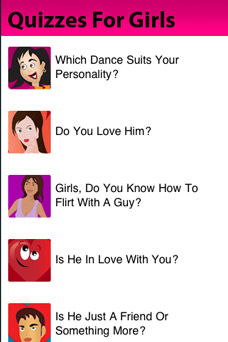 Quizzes For Girls